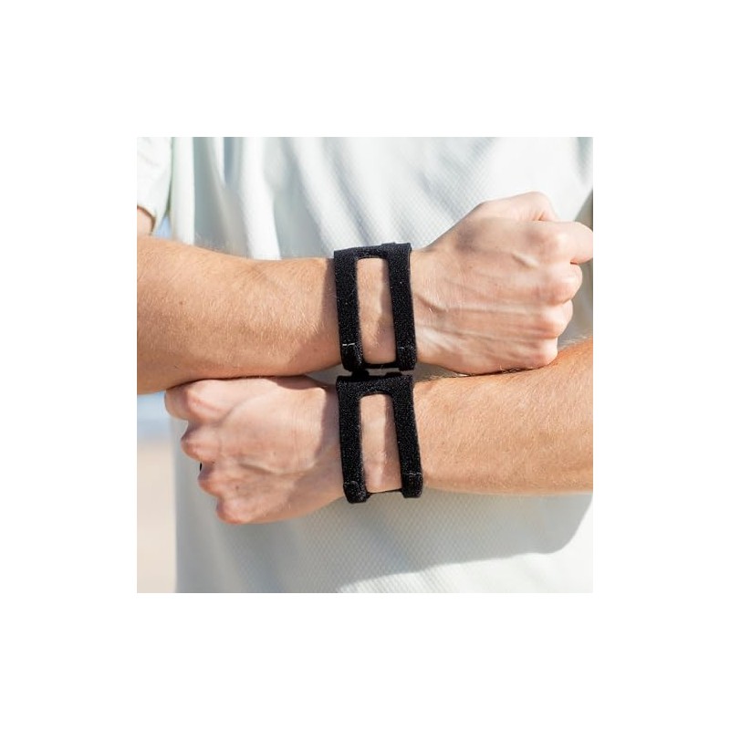 WristWidget® (Black) Adjustable Wrist Brace for TFCC Tears, One Size