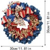 4th July Wreath Patriotic Wreath Independence Day Wreath for Front