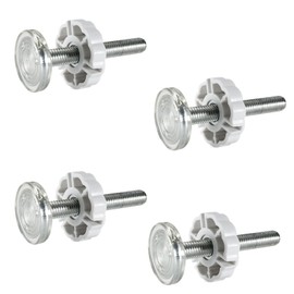 Pack of 4 M10 Pressure Screws, Pressure Screws for Children's Gate, Clamping Screw for Children's Gate, Stair Gate Screws, Gate Screw Bolts, for Child Safety, Stair Gate, Pet Stair Gate, Baby Gate