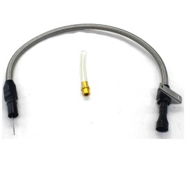 bid2159 Ford C6 C-6 Automatic stainless steel Transmission Dipstick Knob & Tube Flexible