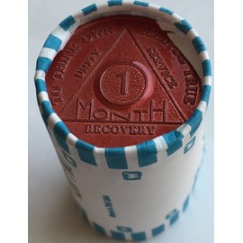 Aluminum Bulk Lot of 54 AA Medallions Group Starter Set 12 of Months 1 3 6 9 and 6 of 1 Year