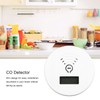CO Detector Battery Operated Audible and Visual Mini CO Alarm
