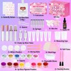 Jcoos Kit de fabricación de brillo de labios, juego de