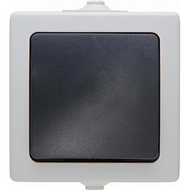 Kopp Nautic Universal Switch Of / Toggle Switch Surface-Mounted, Wet room, Nautic, 565656001