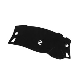 Hihaha Car Dashboard Cover Black Polyester Mat for Nissan Elgrand 10-23 Durable Material