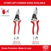 Felco F32 Pruning Shears – 8.3" Garden Clippers with Anvil