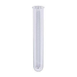 Rayher 88587000 Acrylic Test Tube, 20 mm Diameter, 12 cm Long, with Rim, Self-Service Bag of 5