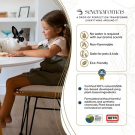 SevenAromas Hotel Scent Diffuser Oil, Luxury Hotel-Inspired Essential Oil for Aromatherapy & HVAC Diffusers – Premium Dropper Bottle - 145 ml 5 FL oz (Green Bamboo Soft)