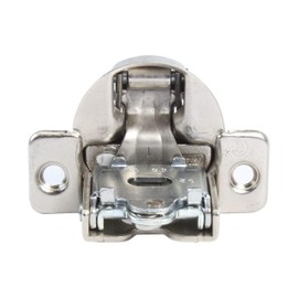 2 Pack Rok Hardware Grass TEC 864 108 Degree 1" Overlay 3 Level Soft Close Screw On Compact Cabinet Hinge 04441A-15 3-Way Adjustment 45mm Boring Pattern