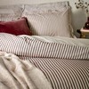 Yard Hebden Mélange Stripe Pillowcases – 100% Cotton Breathable Oxford