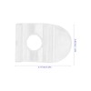 DOITOOL 8pcs Shade Clips for Window Blinds - Plastic Clear