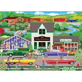 RoseArt - Home Country - Flowers from The Valley - 1000 Piece Jigsaw Puzzle for Adults