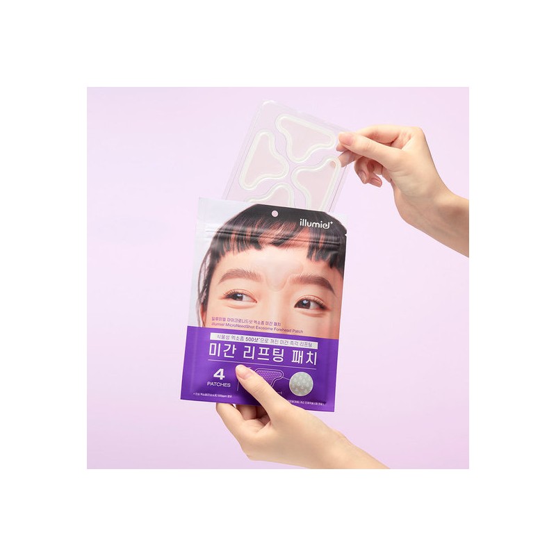 Illumiel Microneed Shot Glabella Lifting Patch (4 Sheets) / 일루미엘