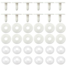TOAOB 20 Set 40mm Doll Joints Limbs and Arms Connectors for Amigurumis Crochet Stuffed Animals