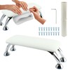 Nail Arm Rest and Nail Polish Mat Set, Foldable PU
