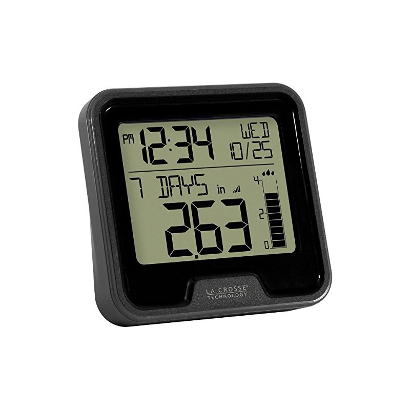 La Crosse Technology 724-1409 Wireless Rain Station , Black