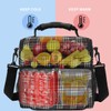 FlowFly Double Layer Cooler Insulated Lunch Bag Adult Lunch Box