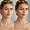6Pcs Gold Necklace Extenders for Women Chain Extenders for Necklaces