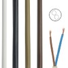 Lead H03VV-F 3/5/10 Metres PVC Insulated Flat Cable 2 x