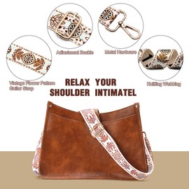 Taschengurte Zum Wechseln, Verstellbar Schultergurt für Taschen, Schulterriemen mit Karabiner für Crossbody Bag Damen und Herren Breiter Gurt