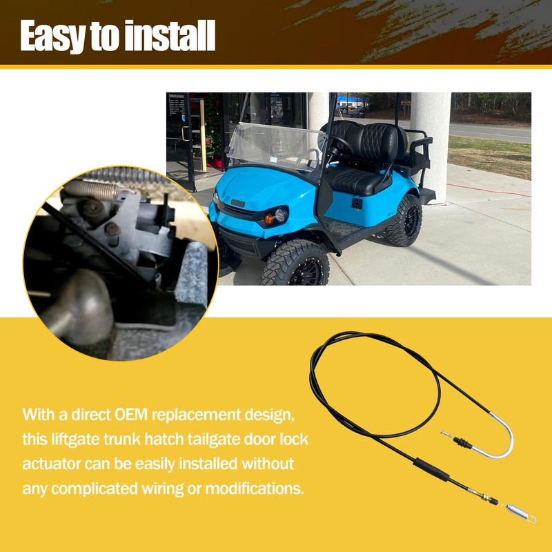 Sxqddz Throttle Accelerator Cable 608608 604899 Fit for E-Z-GO for