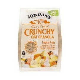 Jordans Honey Baked Crunchy Oat Granola Tropical Fruits 770G
