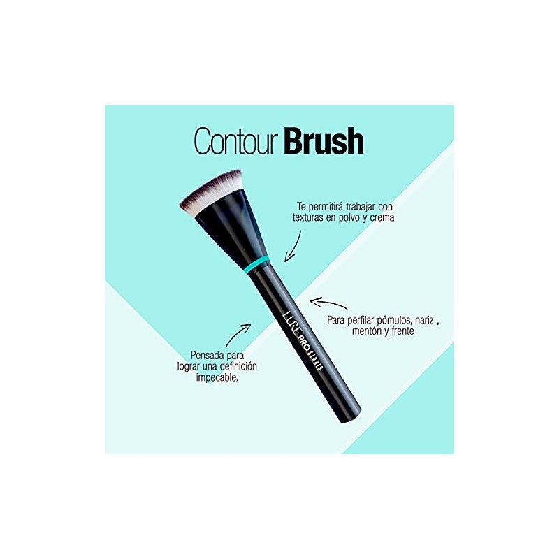 Brocha de maquillaje para contour, Contour Brush, Lure Pro Studio