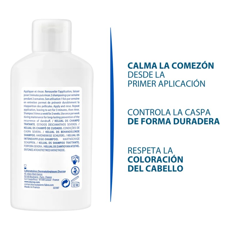 Shampoo Ducray Kelual Ds Tratamiento Anti Caspa 100ml