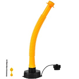 No spillage gas can spout replacement kit, For No-Spill brand gas can only. For No-Spill 1405/1415/1450/1456/1457/1460/1467/1456/1466 model gas cans. The spout body can be freely bent1 Kit-Black cap