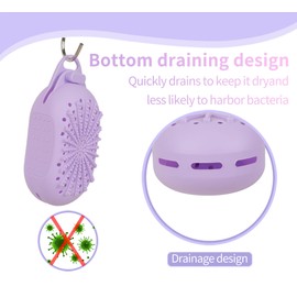 ZhaoCo Silikon Seifenbeutel und Seifenspartasche zur Verwendung in der Dusche, Schnell Trocknend und Schimmelfrei, Unterschiedliche Rauheit auf Beiden Seiten, Body Scrubber Duschschwamm (Schwarz)