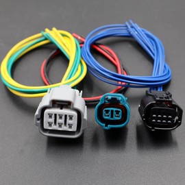Headlights connectors Compatible with Toyota Corolla 2020-2021 81150-02S50 81130-02S50 Connector Pigtail Plug Wiring Harness