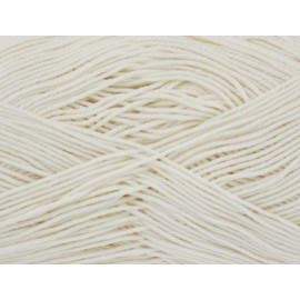 King Cole Giza Cotton Knitting Yarn 4 Ply 2191 Cream - per 50 gram ball