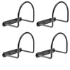 NBBENG Cowboy Hat Rack for Wall 4 Pack, Cowboy Hat