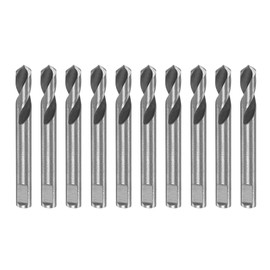 HARFINGTON 10pcs High-Speed Steel Drill Bits 6mmx55mm for Hole Saws Arbor Drill Bit Replacement Thick Metal Cutting