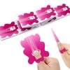 AHIER Nail Forms, 100PCS Acrylic Nail Forms, Butterfly Nail Extension