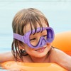 Kids Swim Goggles with Nose Cover, Anti-Leak Swim Mask with