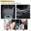 Ankey 4 Pack Soft Leather Car Center Console Knee Leg