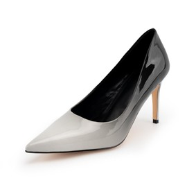 heelchic Stiletto Heels for Women Pointed Toe High Heels Slip-on Pumps Closed Toe Heels Wedding Dress Pumps Gradient 7.5