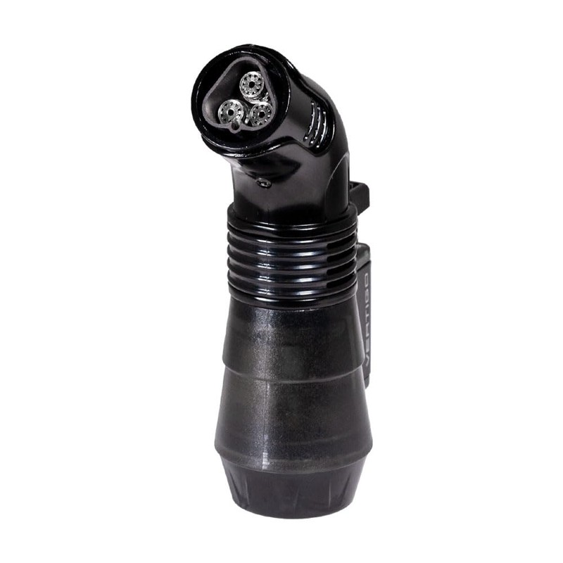 Vertigo Boxer Triple Torch Lighter (Black)