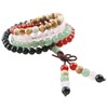 Shanxing 6mm Natural Chakra Crystals 108 Prayer Beads Mala Wrap