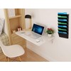1InTheHome Expandable Wall File Organizer, Letter-Sized,"7 Pocket, Black"
