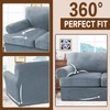KPPKOU Stretch T Cushion Sofa Slipcover 3 Pieces Sofa Covers