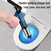 Highpressure Stainless Steel Plunger Set for Efficient Toilet Dredging -
