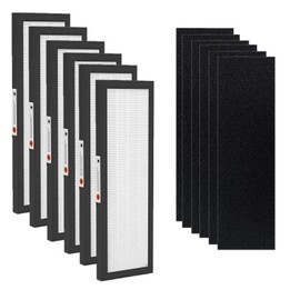 FLT4825 True Filter B Replacement with Activated Carbon Pre-Filters Compatible with Guardian Air Purifier AC4825 AC4300 AC4800 AC4900 AC4850