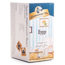 Goldmännchen Tee Hygge Herbal Tea Flavoured with Cinnamon Vanilla Flavour, 20 Tea Bags, Pack of 3