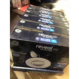 GE Reveal HD+ LED 65-Watt Replacement 6" Recessed light Indoor Floodlight Swivel