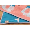Kusubashi Mon Ori morita MiW Gauze Handkerchief, Ants, Salmon Pink,