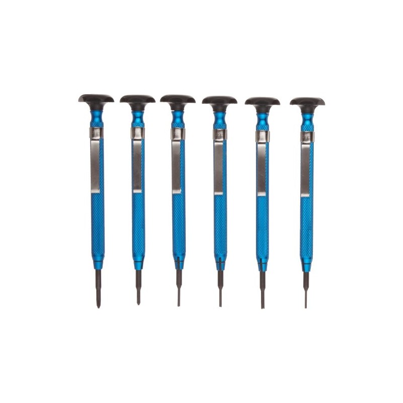 Moody Tools 58-0670 6-Piece Slot/Phil/Screw Extractor Combo Reversible Driver Set