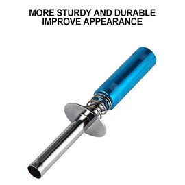 AIXXCUVQ 1pcs Aluminum Alloy Glow Plug Igniter for Slash 2WD 1/8 1/10 1/18 Short Course Lightweight RC Car Accessories Replacement Parts