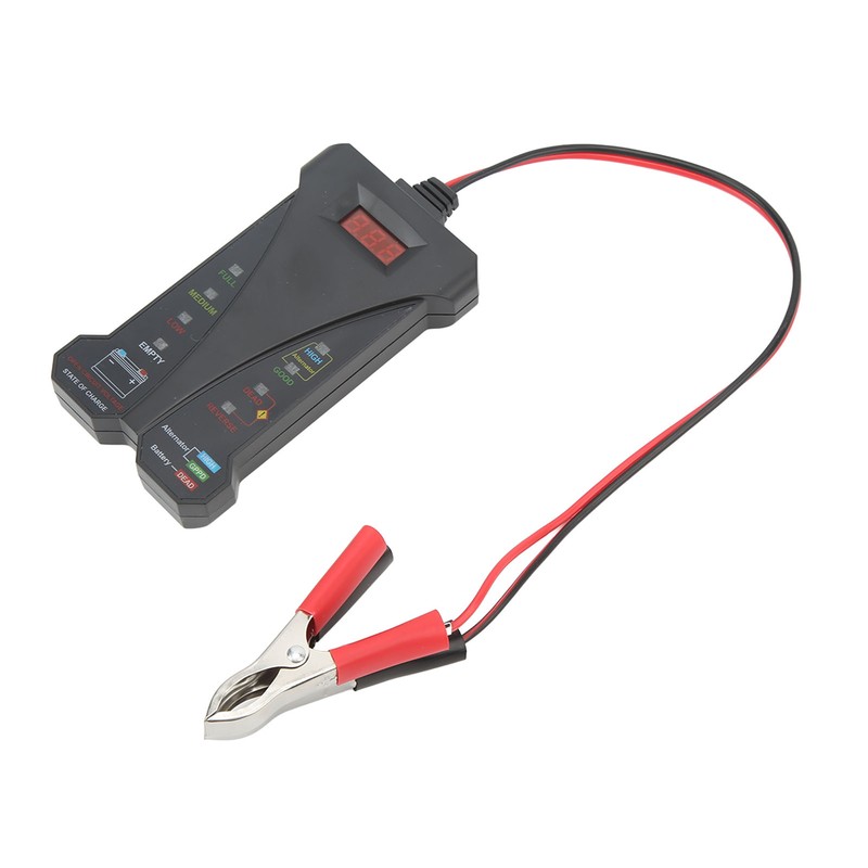 12V Battery Capacity Tester Single Interface Charging System Analyzer Detector
